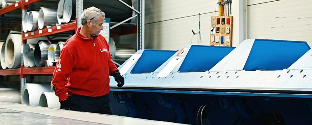 Lange Mitarbeiter in der Produktion